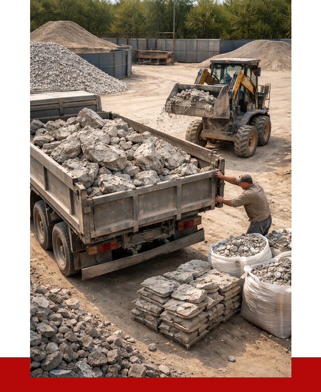 Купить бой бетона с доставкой в Павловском Посаде от 4878 р. | ПРОНЕРУДПвл