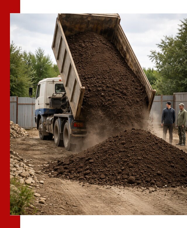 Доставка самосвалом 10 кубов в Павловском Посаде быстро и надёжно