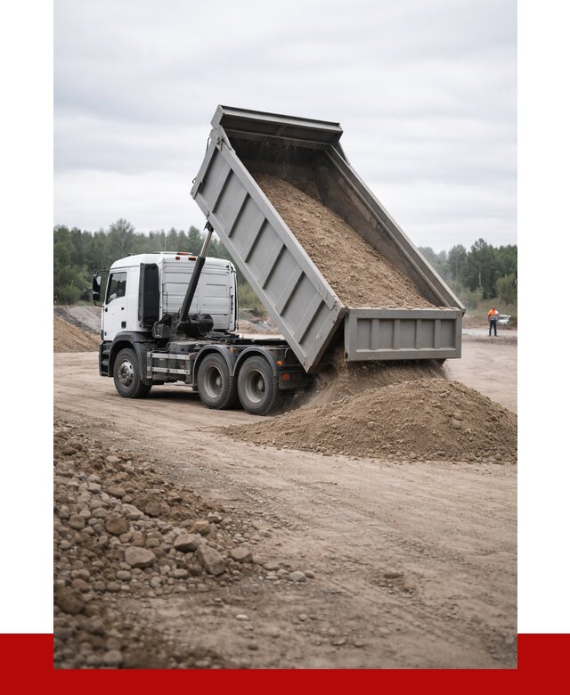Доставка самосвалом 15 кубов в Павловском Посаде от 6605 руб. | ПРОНЕРУДПвл