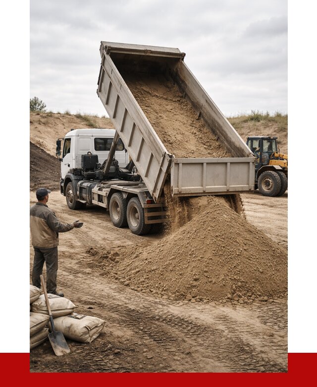 Доставка самосвалом 20 кубов в Павловском Посаде от 7622 р. | ПРОНЕРУДПвл