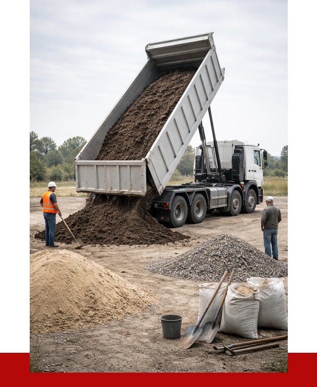 Доставка самосвалом 30 кубов в Павловском Посаде от 8638 р. | ПРОНЕРУДПвл