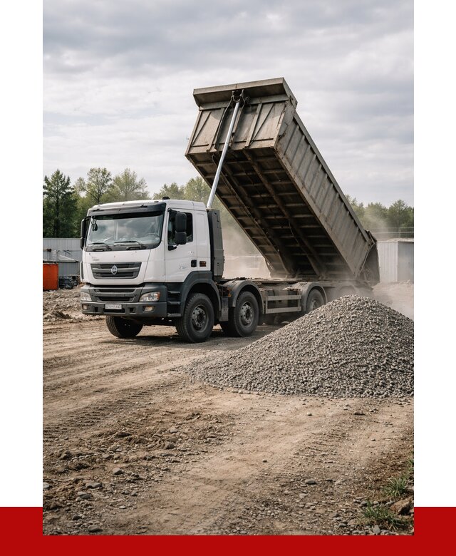 Доставка самосвалом 40 кубов в Павловском Посаде от 9146 р. | ПРОНЕРУДПвл