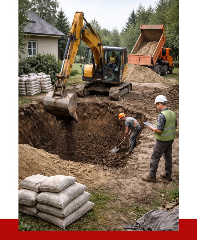 Рытье котлована в Павловском Посаде быстро от 4573 р. ПРОНЕРУДПвл