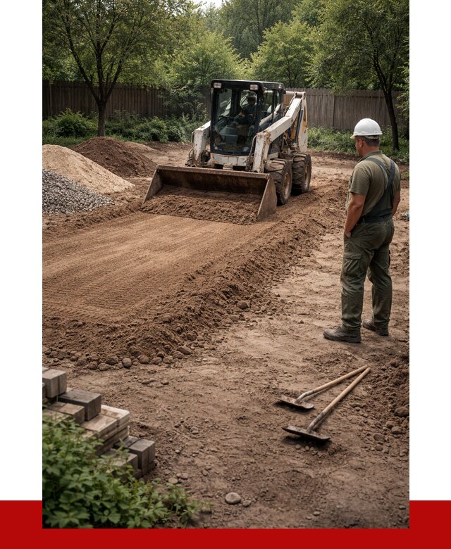 Выравнивание участка под ключ в Павловском Посаде от 3557 р. | ПРОНЕРУДПвл